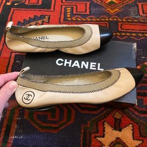Chanel ballet flats